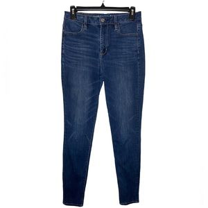 American Eagle Women’s Size 4 super hi-rise jegging 360° next level stretch